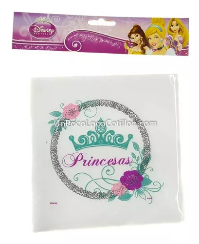 Pack X 12 Servilletas Princesas Disney Original Cotillón