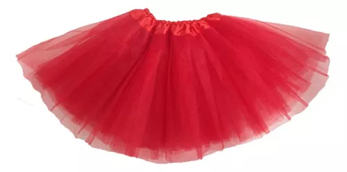 Tutu De Colores Infantil Talle Único Varios Colores 30 Cm