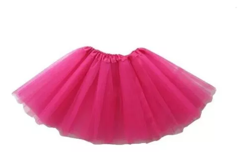 Tutu De Colores Infantil Talle Único Varios Colores 30 Cm