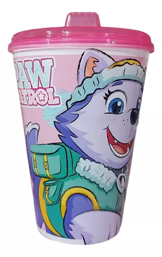 Vaso Plástico 15x20x27 Cm 430 Ml Entrenador Paw Patrol