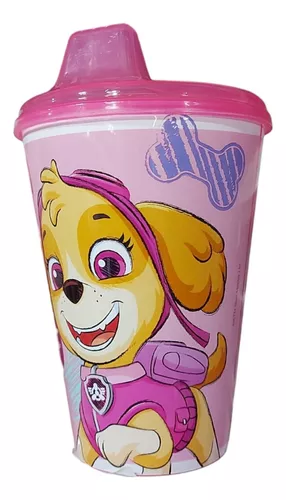 Vaso Plástico 15x20x27 Cm 430 Ml Entrenador Paw Patrol