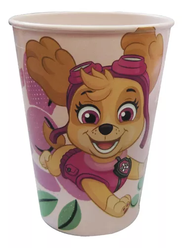 Vaso Plástico Infantil 320 Ml 7,8x10x3 Original Paw Patrol