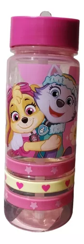 Botella Vaso Pp 500 Ml Goma Eva Paw Patrol