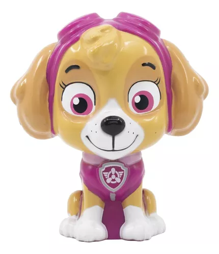 Botella Skye Forma 3d Paw Patrol 335 Ml Mini Niña 15x7,6 Cm