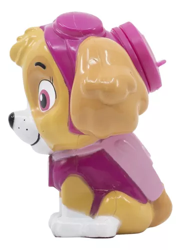 Botella Skye Forma 3d Paw Patrol 335 Ml Mini Niña 15x7,6 Cm