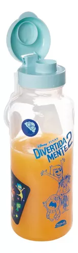 Botella Plastica Fun Intensamente 600 Ml Con Stickers