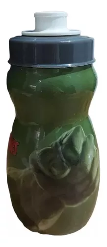 Botella Plástico 300ml Hulk Marvel Avengers Original Oficial