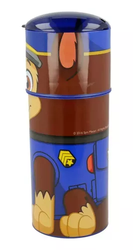 Botella Plástico 350 Ml Sipper Paw Patrol Original Y Oficial