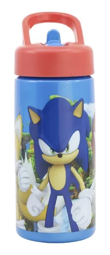 Botella Plástico 410 Ml Sonic Libre Bpa Pajita Rebatible