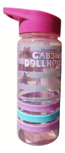 Botella Vaso Pp 500 Ml Goma Eva La Casa De Muñecas De Gabby