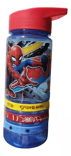 Botella Vaso Pp 500 Ml Goma Eva Spiderman Marvel Avengers