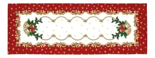 Mantel Sendero De Mesa 35 X 100 Navidad Año Nuevo Navideño