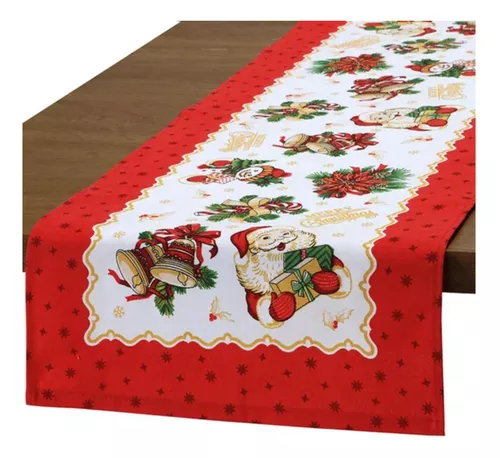 Mantel Sendero De Mesa 35 X 100 Navidad Año Nuevo Navideño