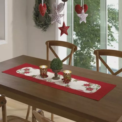 Mantel Sendero De Mesa 35 X 100 Navidad Año Nuevo Navideño