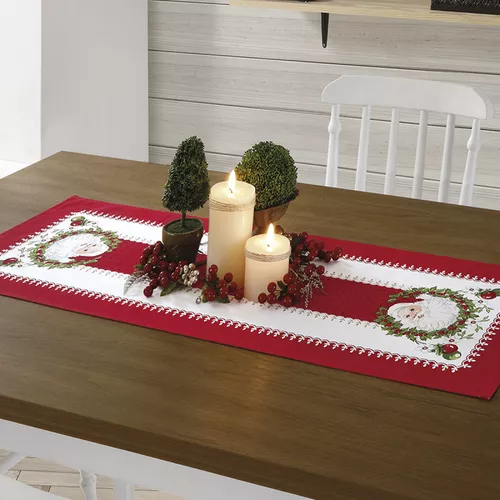 Mantel Sendero De Mesa 35 X 100 Navidad Año Nuevo Navideño