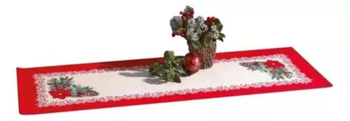 Mantel Sendero De Mesa 35 X 100 Navidad Año Nuevo Navideño