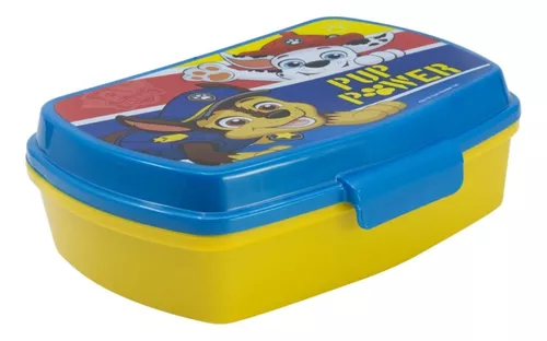 Lonchera Vianda Paw Patrol 18 X 12 X 6 Cm Escolar Plástica