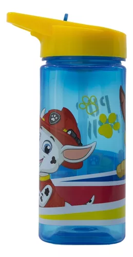 Botella Plástico Cuadrada 510 Ml Paw Patrol Libre Bpa