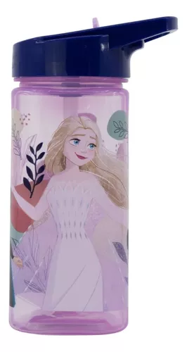 Botella Stor Cuadrada 510 Ml Frozen Elsa Ana Rebatible