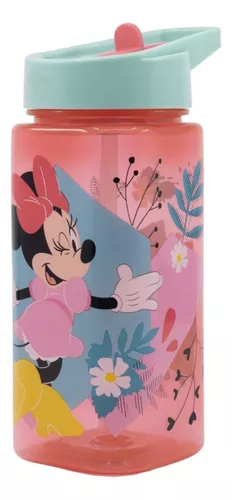 Botella Stor Cuadrada 510 Ml Minnie Mouse Rebatible