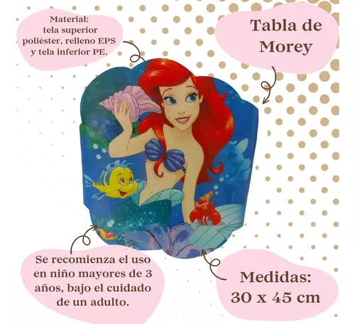 Tabla Morey 45 Cm La Sirenita Ariel Disney Original Oficial