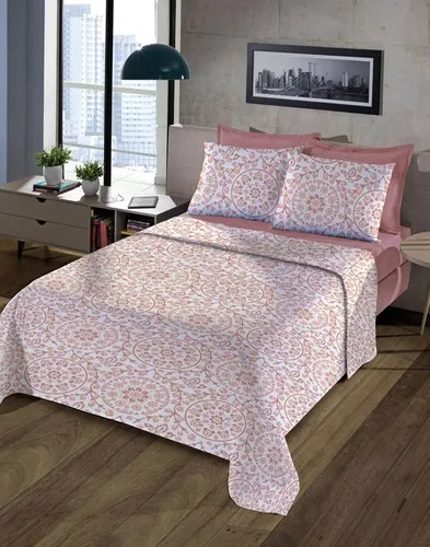 Juego De Sabanas Queen / Somier Richmond Estampadas - S D -