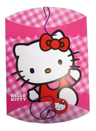 Piñata Chica Hello Kitty Diseño Original Y Oficial Cotillón