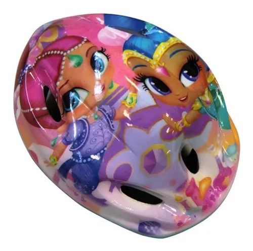 Casco Infantil Bici Patinaje Shimmer & Shine Oficial