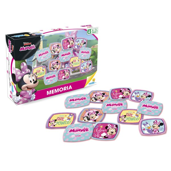 Juego Memoria Minnie 72 Fichas De Personajes Original