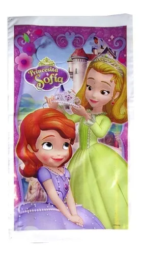 Pack 10 Bolsa Sorpresita Princesita Sofia Original Cotillón