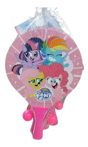 Paletas Para Playa + Pelota My Little Pony Original Oficial