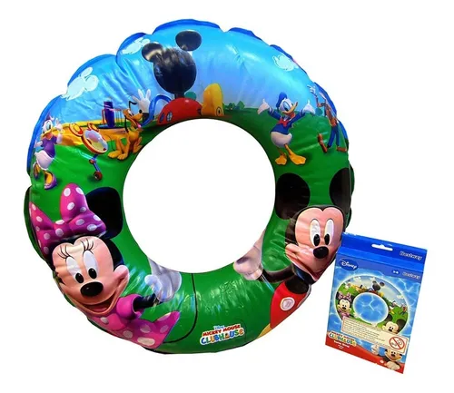 Aro Inflable De 56 Cm Mickey Mouse Original Y Oficial