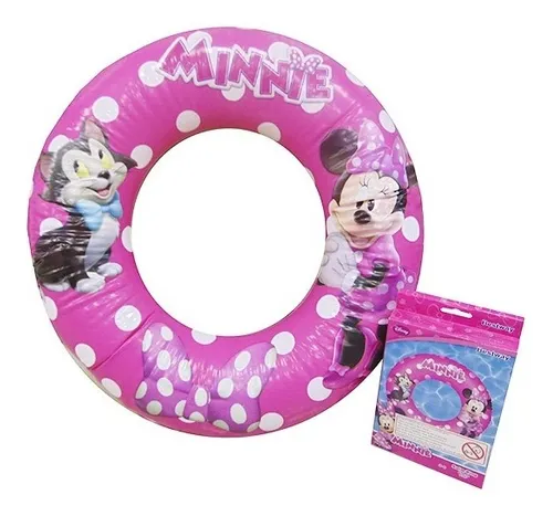 Aro Inflable De 56 Cm Minnie Mouse Original Y Oficial