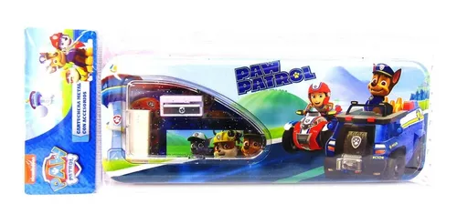 Lata Cartuchera + Accesorios Paw Patrol Original Y Oficial