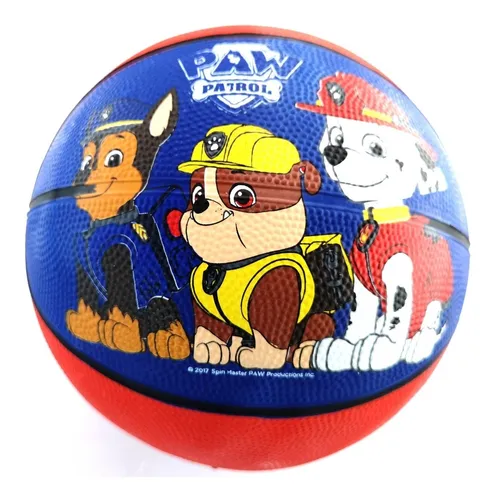 Pelota De Basketball Nº3 Paw Patrol Original Y Oficial