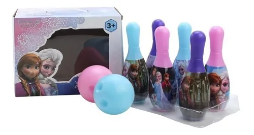 Set Bolos Frozen 6 Bolos + 2 Bolas Original Y Oficial