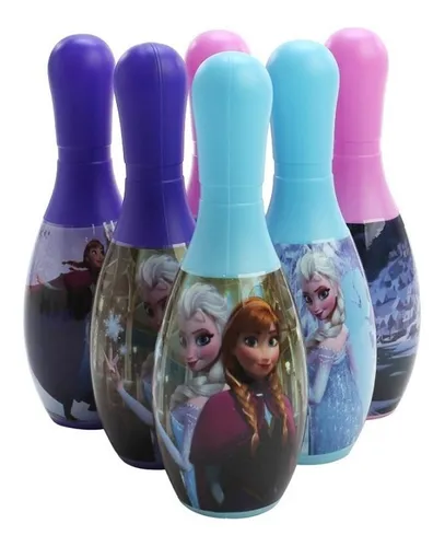 Set Bolos Frozen 6 Bolos + 2 Bolas Original Y Oficial