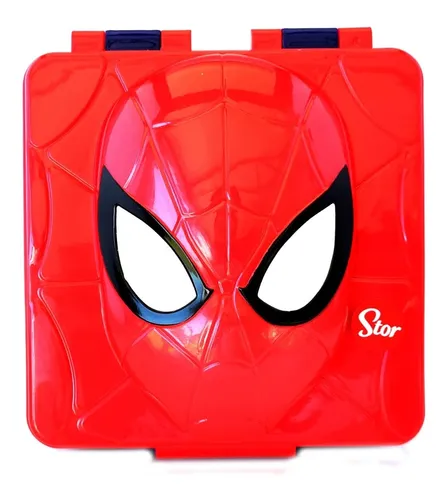 Lonchera Infantil Con Forma Spiderman Original Y Oficial