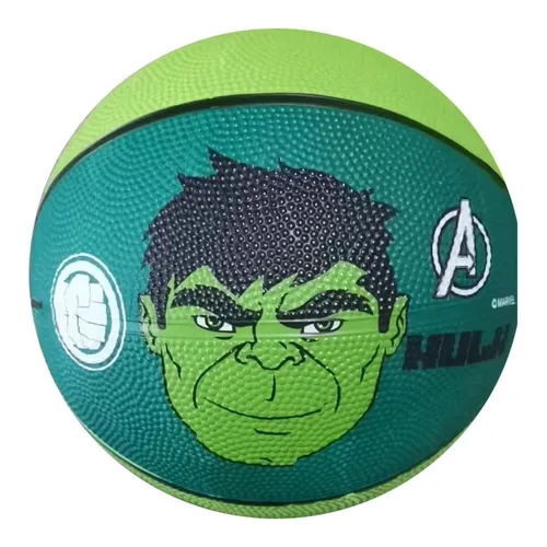 Pelota De Basketball Nº3 Hulk Marvel Original Y Oficial