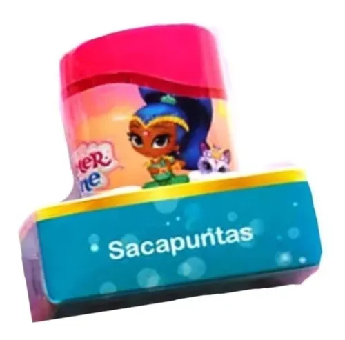 Sacapuntas En Blister Shimmer & Shine Original Y Oficial