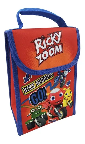 Lonchera Infantil Vertical Ricky Zoom Original Y Oficial