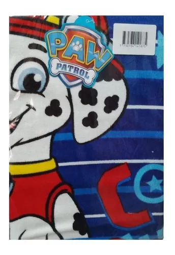 Bata Poncho Paw Patrol Capucha 60x120 Cm Niña Niño Infantil