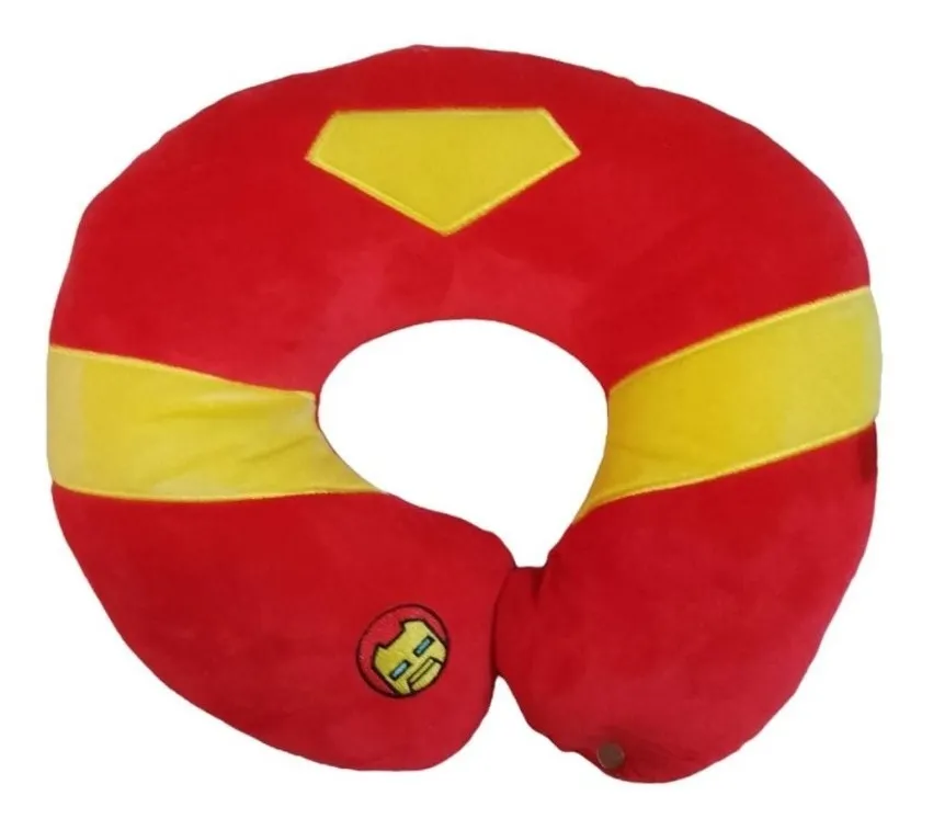 Almohadón Infantil Para Cuello Cervical Plus Avengers Oficial