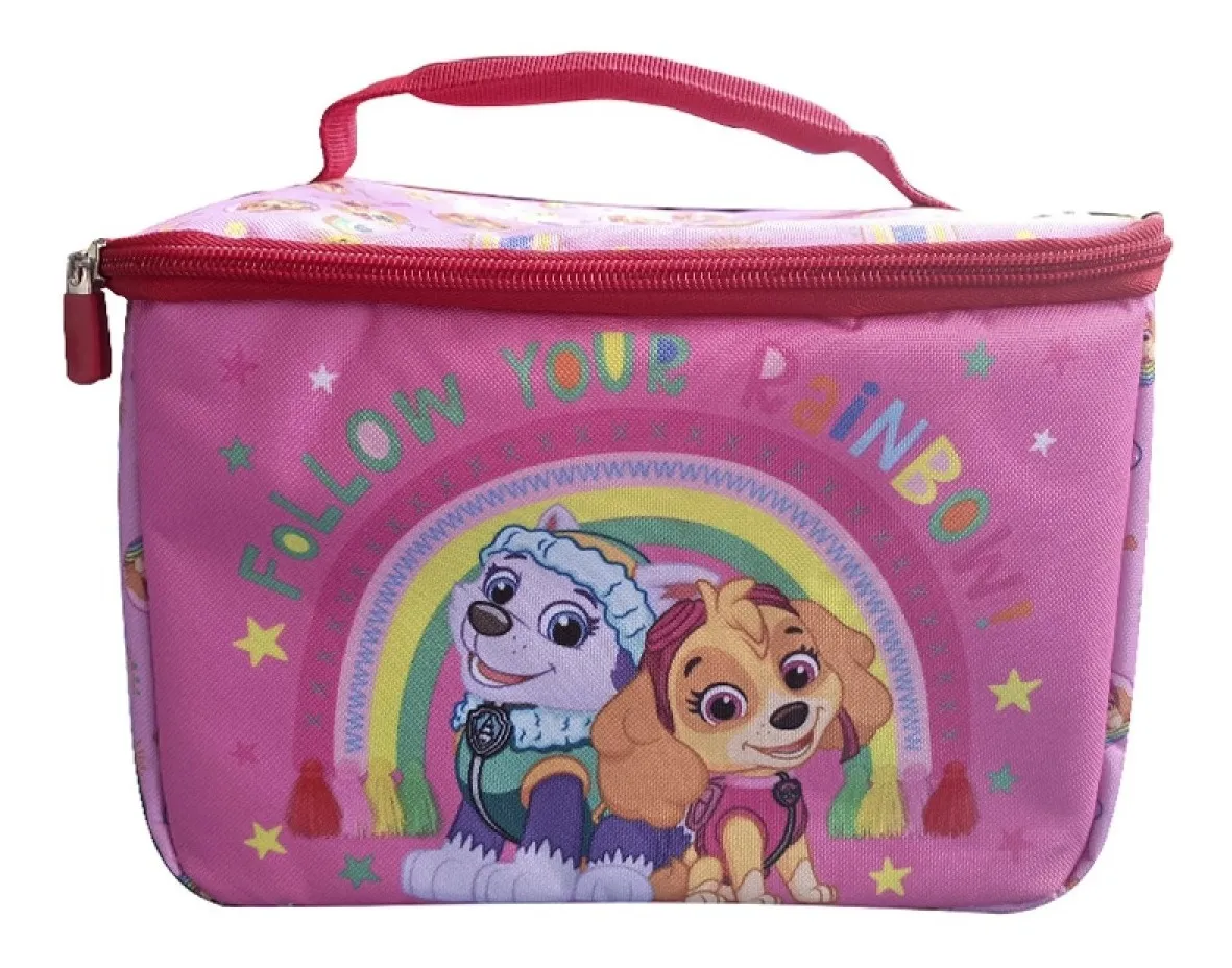 Lonchera Infantil Térmica 22x16x18 Paw Patrol Oficial