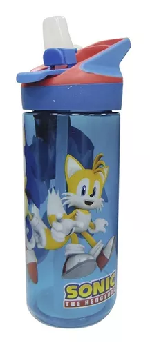 Botella Sonic Tritán 620 Ml Con Pajita / Sorbito 21 X 6,5 Cm