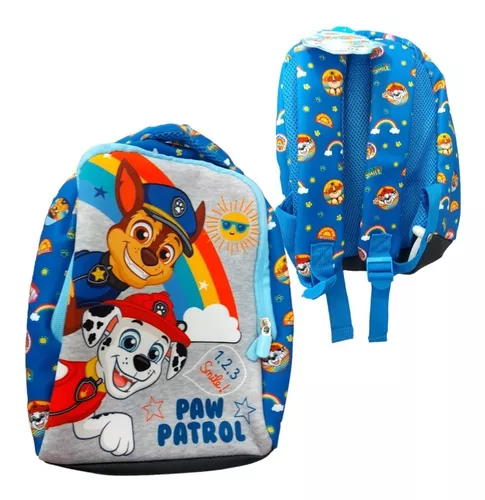 Mochila Infantil Paw Patrol Neopreno 27x21x12 Escolar