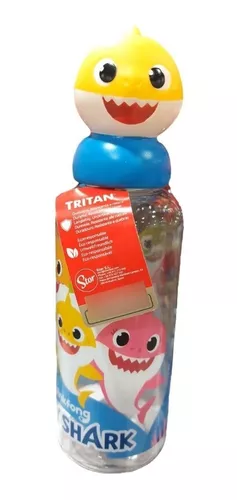 Vaso / Botella Plástico 560ml Baby Shark Original Oficial