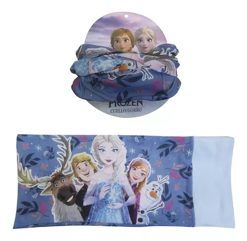 Cuello Frozen Para El Frío Con Diseño Original Oficial