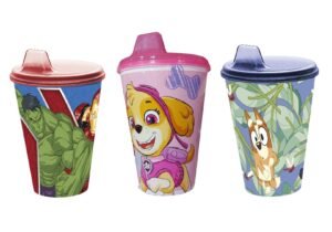 Vaso Plástico 15x20x27 Cm 430 Ml Entrenador Varios Personajes
