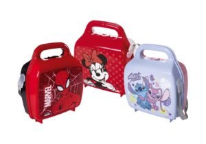 Lonchera Vianda Con Cuerda 3Lts 28x23x11 cm Varios Personajes